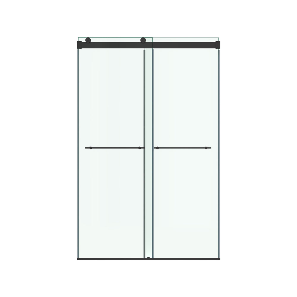 Aspirations 48 x 72-Inch Frameless Sliding Shower Door