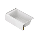 Aspirations 60 x 36-Inch Integral Apron Bathtub With Right-Hand Drain