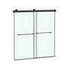 Aspirations 60 x 60-Inch Frameless Sliding Bathtub Door
