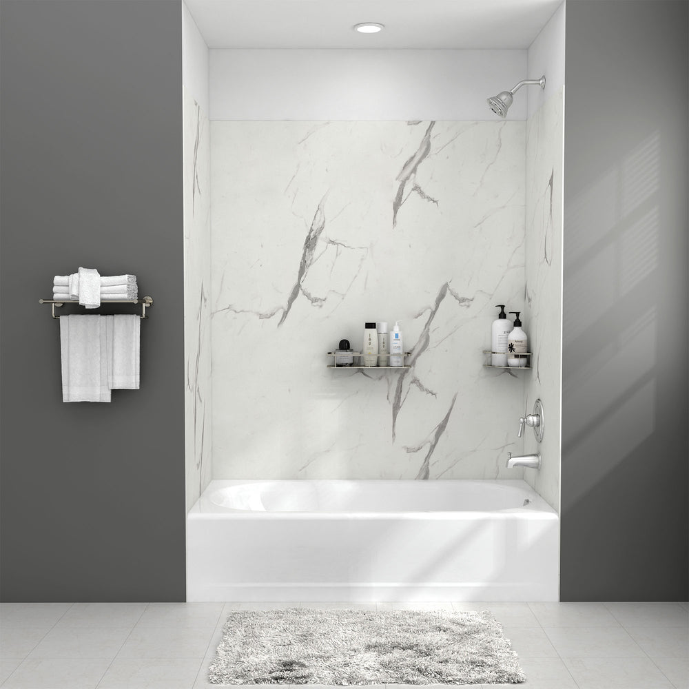 Passage 60 x 32 x 60-Inch Bath Wall Set