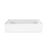 Princeton PROCAST 60 x 30 Porcelain Enamel Alcove Right-Hand Bathtub in White