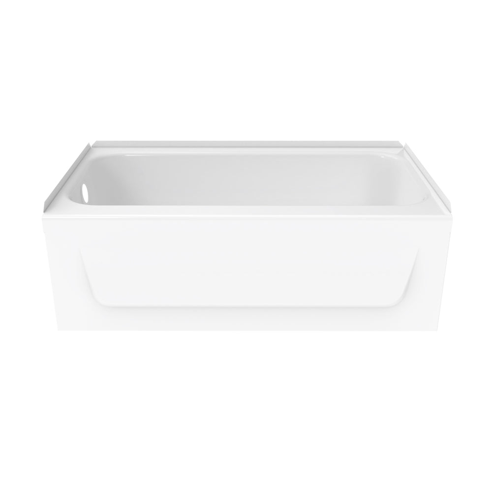 Princeton Americast 46.5 x 27  Alcove Left-Hand Drain Bathtub in White