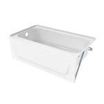 Princeton Americast 46.5 x 27  Alcove Left-Hand Drain Bathtub in White