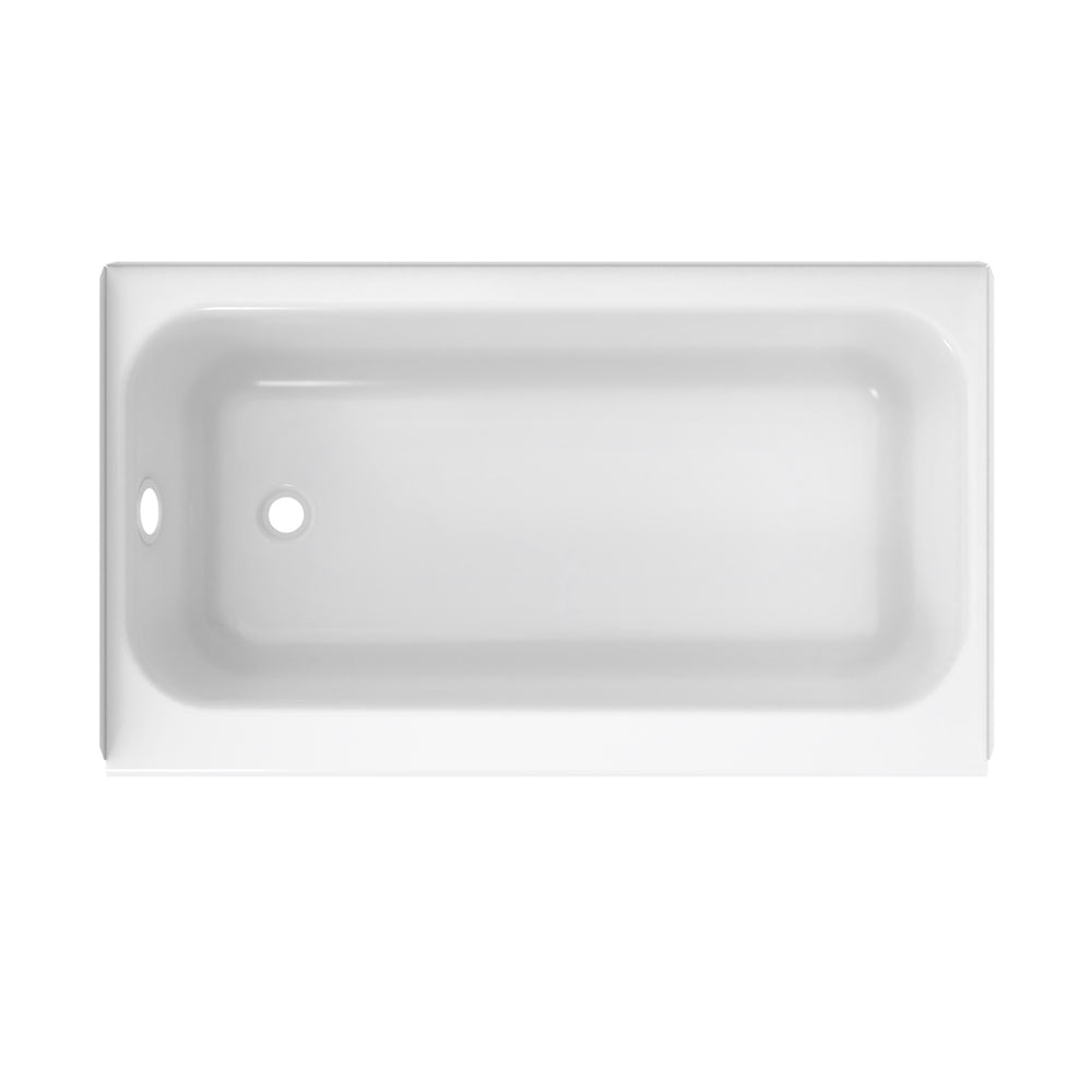 Princeton Americast 46.5 x 27  Alcove Left-Hand Drain Bathtub in White