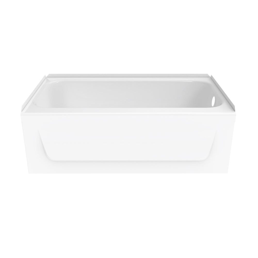 Princeton Americast 46.5 x 27  Alcove Right-Hand Drain Bathtub in White