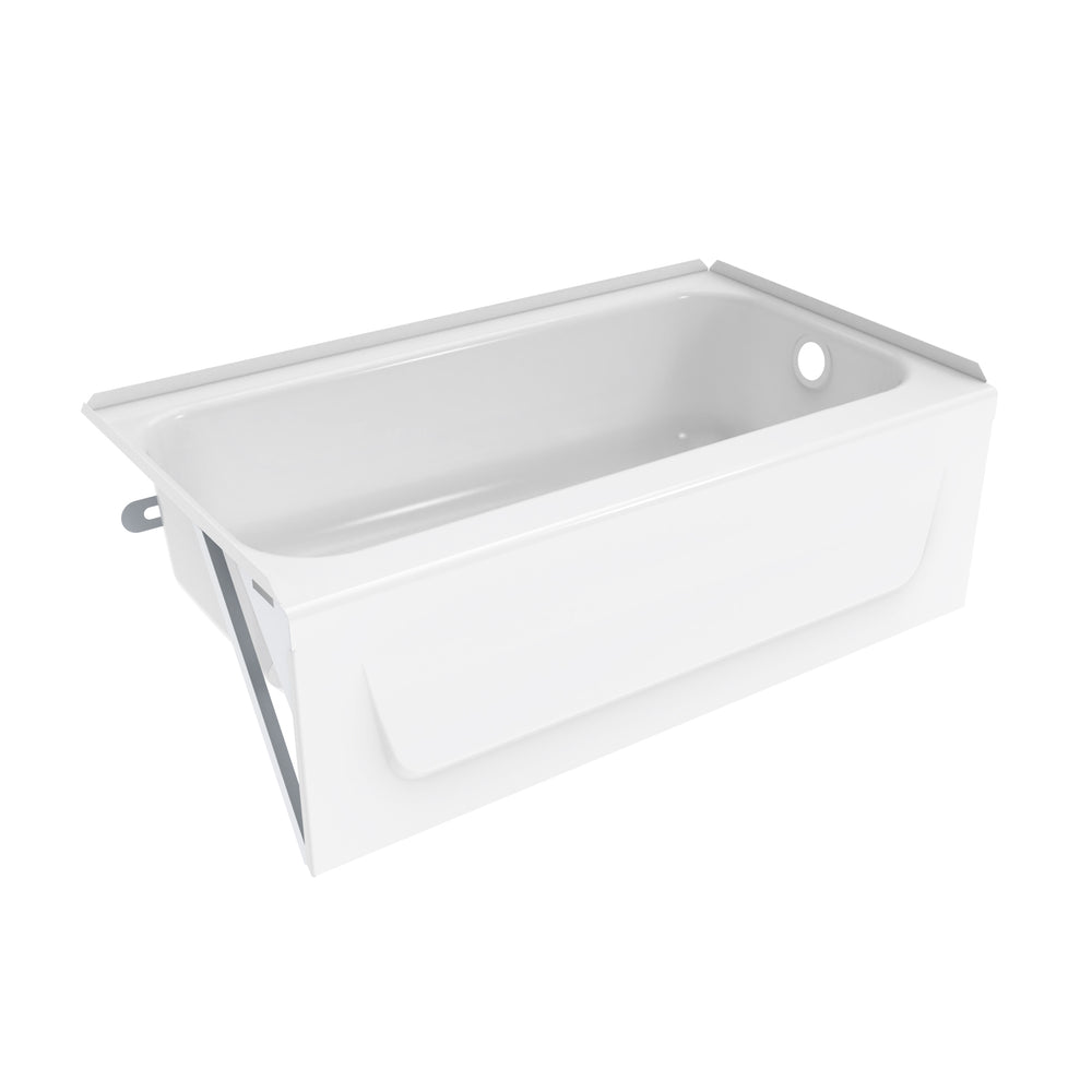 Princeton Americast 46.5 x 27  Alcove Right-Hand Drain Bathtub in White