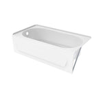 Princeton Americast 54 x 30  Alcove Left-Hand Drain Bathtub in White