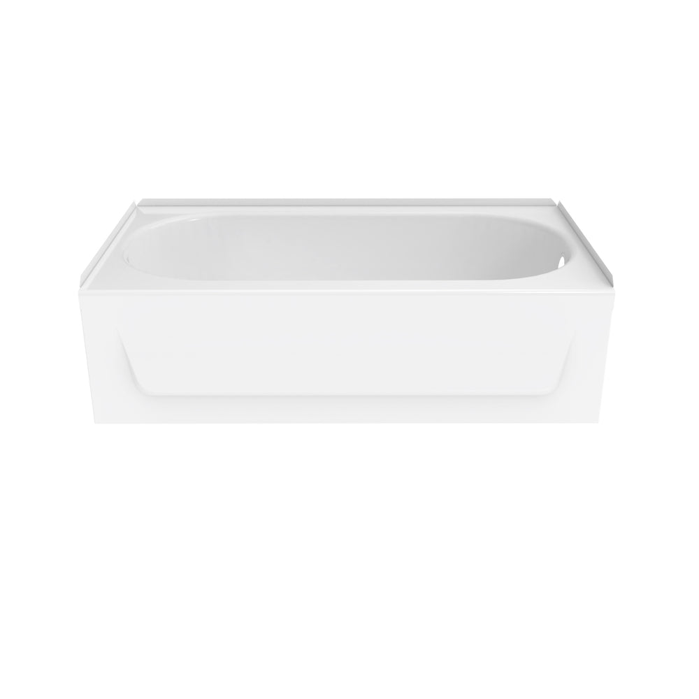 Princeton Americast 54 x 30  Alcove Right-Hand Drain Bathtub in White