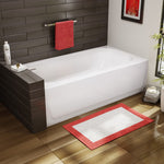 Princeton PROCAST 60 x 30 Porcelain Enamel Alcove Left-Hand Bathtub in White