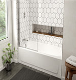 Princeton Americast 46.5 x 27  Alcove Left-Hand Drain Bathtub in White