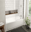 Princeton PRO 46.5 x 27 Porcelain Enamel Alcove Bathtub