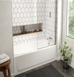 Princeton Americast 46.5 x 27  Alcove Right-Hand Drain Bathtub in White