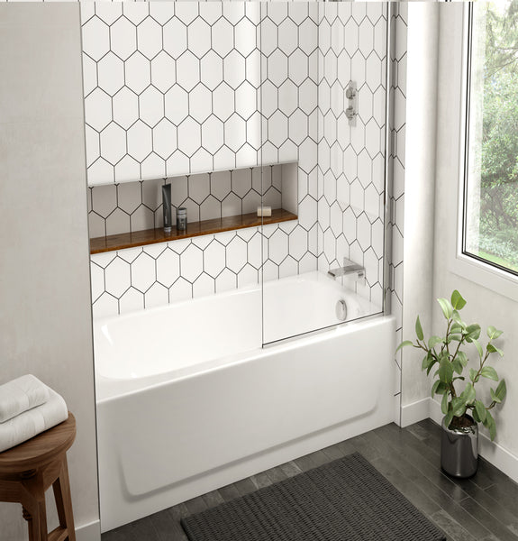 American Standard 46.5x27in. Alcove Bathtub, Americast | American