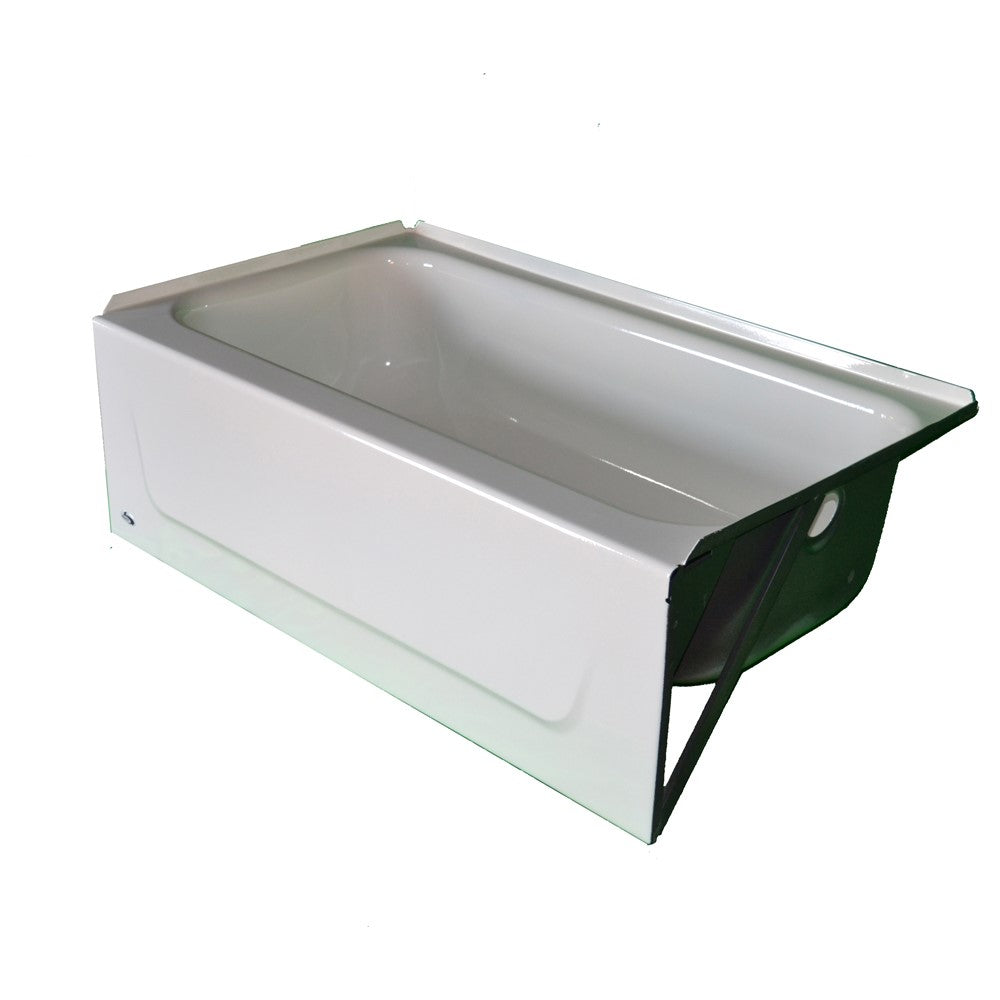 Princeton Americast 54 x 30  Alcove Right-Hand Drain Bathtub in White