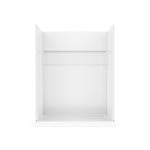 NexTile FHA 4834 Direct-to-Stud Four-Piece Shower Wall Kit in White