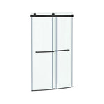 OVATION CURVE 48X72 BARN SHOWER DOOR, BN