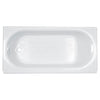 Princeton® Americast® 60 x 30-Inch Integral Apron Bathtub Left-Hand Outlet With Integral Drain