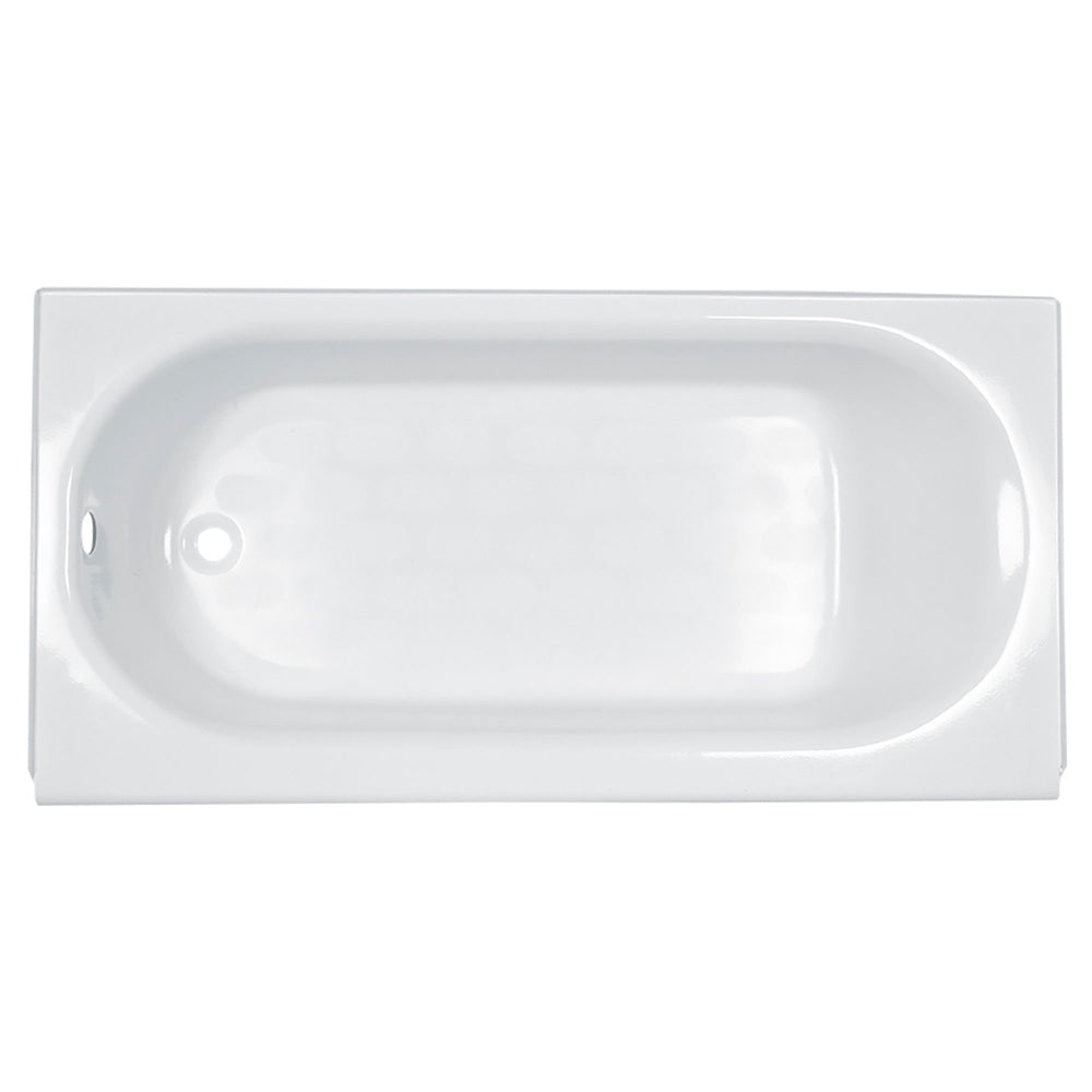 Princeton® Americast® 60 x 34-Inch Integral Apron Bathtub Left-Hand Outlet With Luxury Ledge