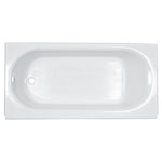 Princeton® Americast® 60 x 34-Inch Integral Apron Bathtub Left-Hand Outlet With Luxury Ledge