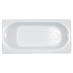 Princeton® Americast® 60 x 34-Inch Integral Apron Bathtub Right-Hand Outlet with Luxury Ledge
