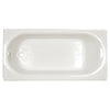 Princeton® Americast® 60 x 34-Inch Integral Apron Bathtub Above Floor Rough Left-Hand Outlet with Luxury Ledge