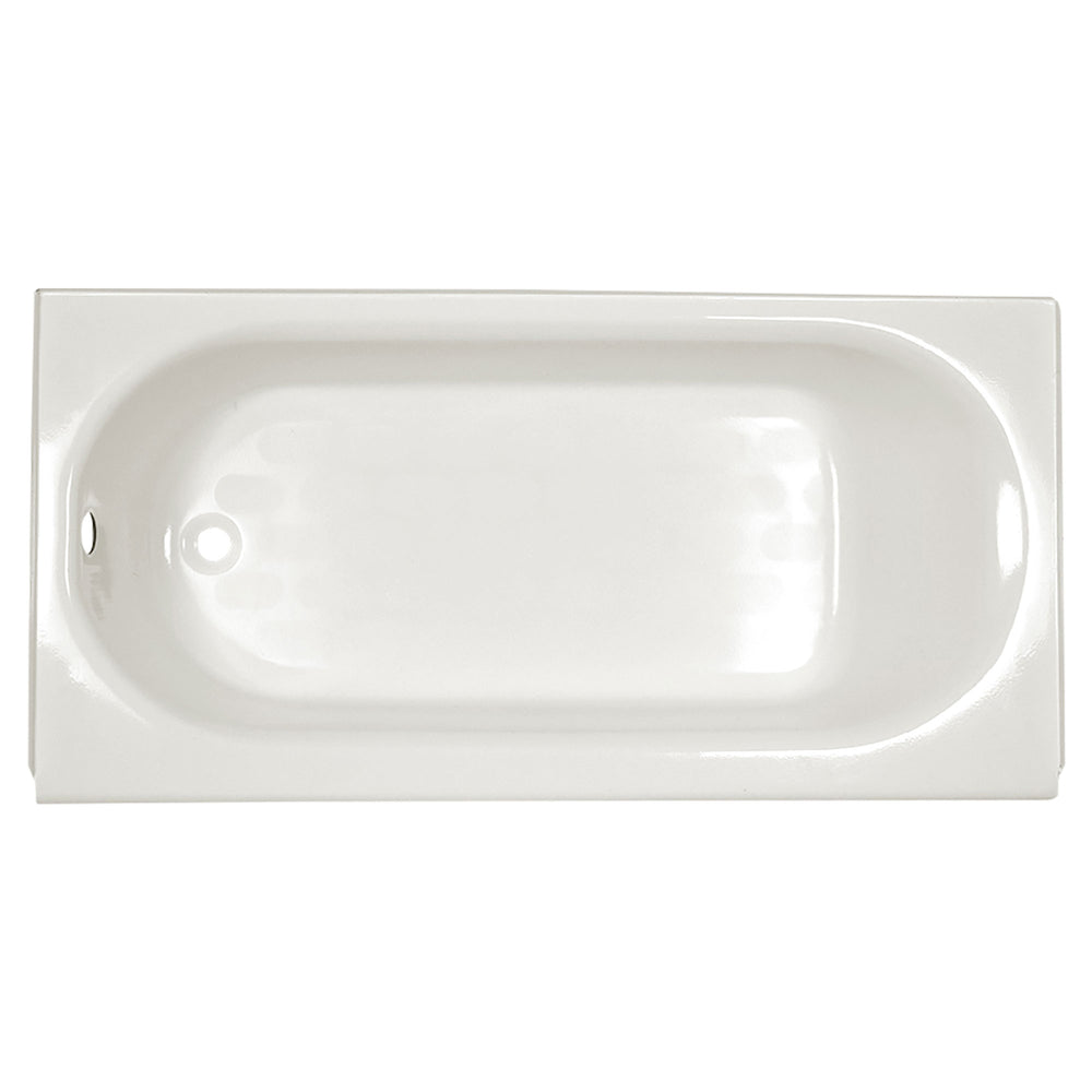 Princeton® Americast® 60 x 34-Inch Integral Apron Bathtub Above Floor Rough Left-Hand Outlet with Luxury Ledge