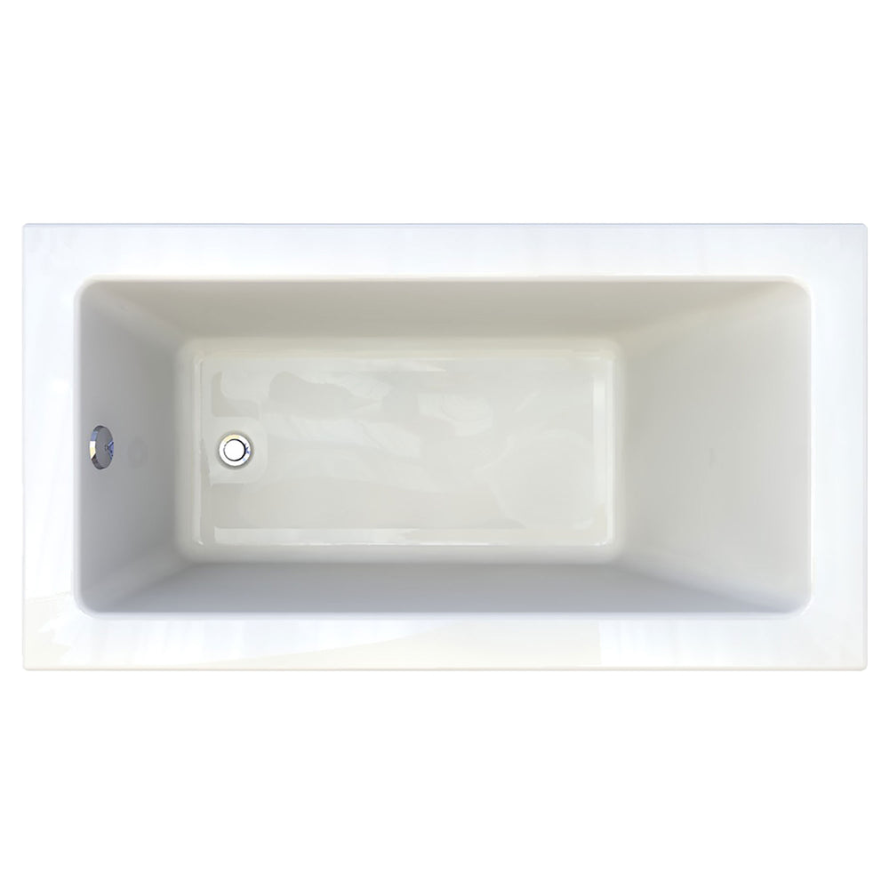 Studio 66 x 36-Inch Drop-In Bathtub With Zero Edge