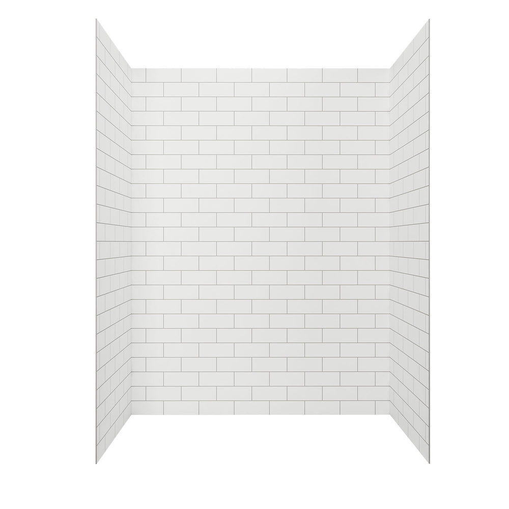 Passage 60 x 32 x 72-Inch Subway Shower Wall Set