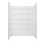 Passage 60 x 32 x 72-Inch Subway Shower Wall Set