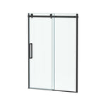 Passage 72-Inch High Semi-Frameless Top-Roller Sliding Shower Door