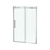 Passage 72-Inch High Semi-Frameless Top-Roller Sliding Shower Door