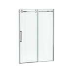 Passage 72-Inch High Semi-Frameless Top-Roller Sliding Shower Door