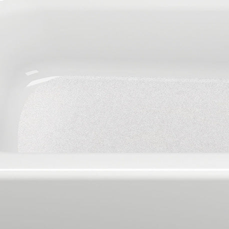 Princeton® PRO Steel 60 x 30-inch Above Floor Rough Integral Apron Bathtub with Left-Hand Outlet