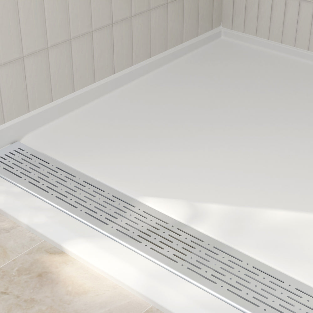 Townsend 38 x 38-Inch Single Threshold ADA Shower Base With Center Drain