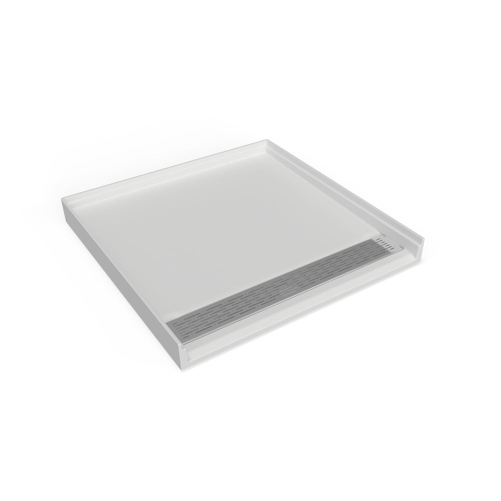 Townsend 38 x 38-Inch Single Threshold ADA Shower Base With Center Drain