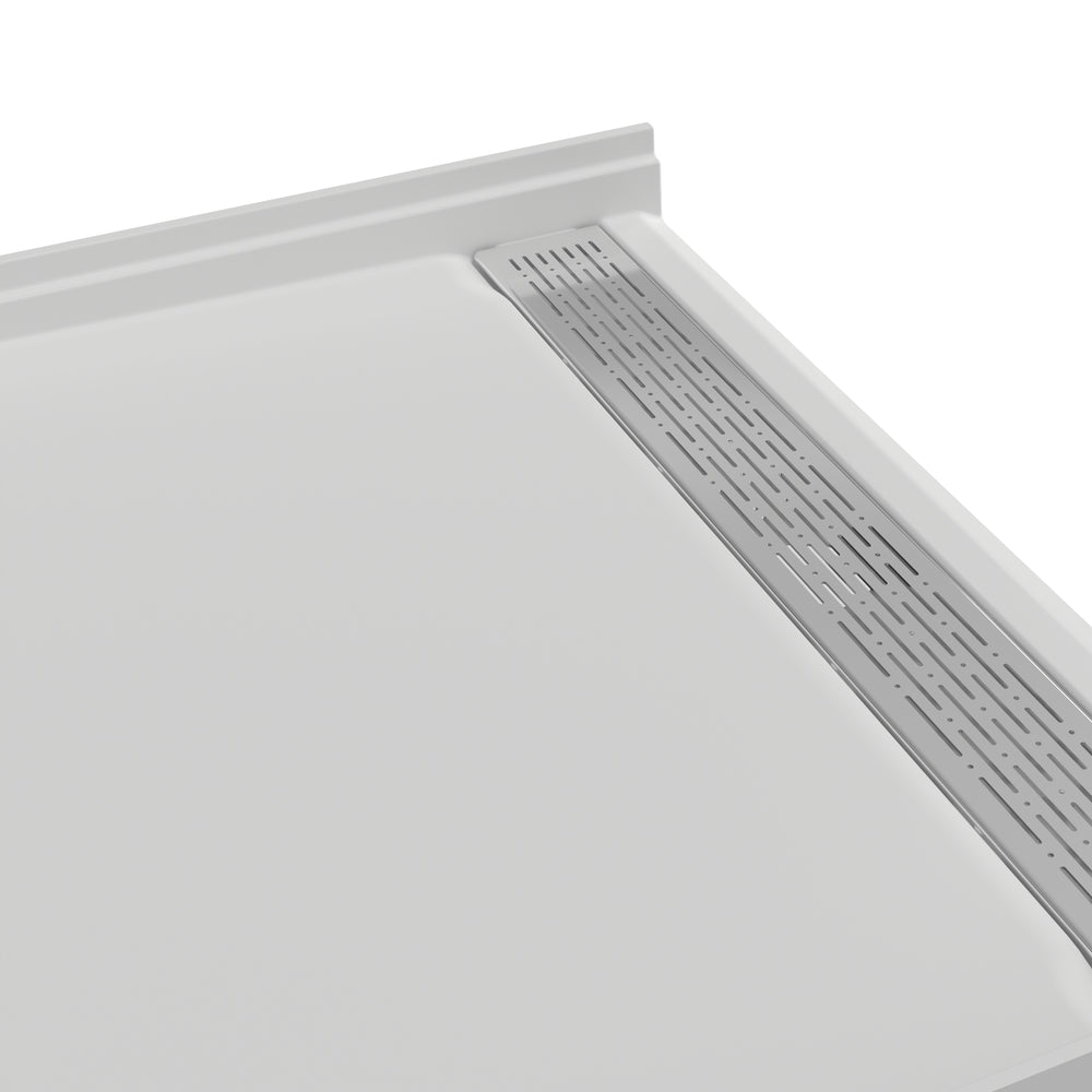 Townsend 38 x 38-Inch Single Threshold ADA Shower Base With Center Drain