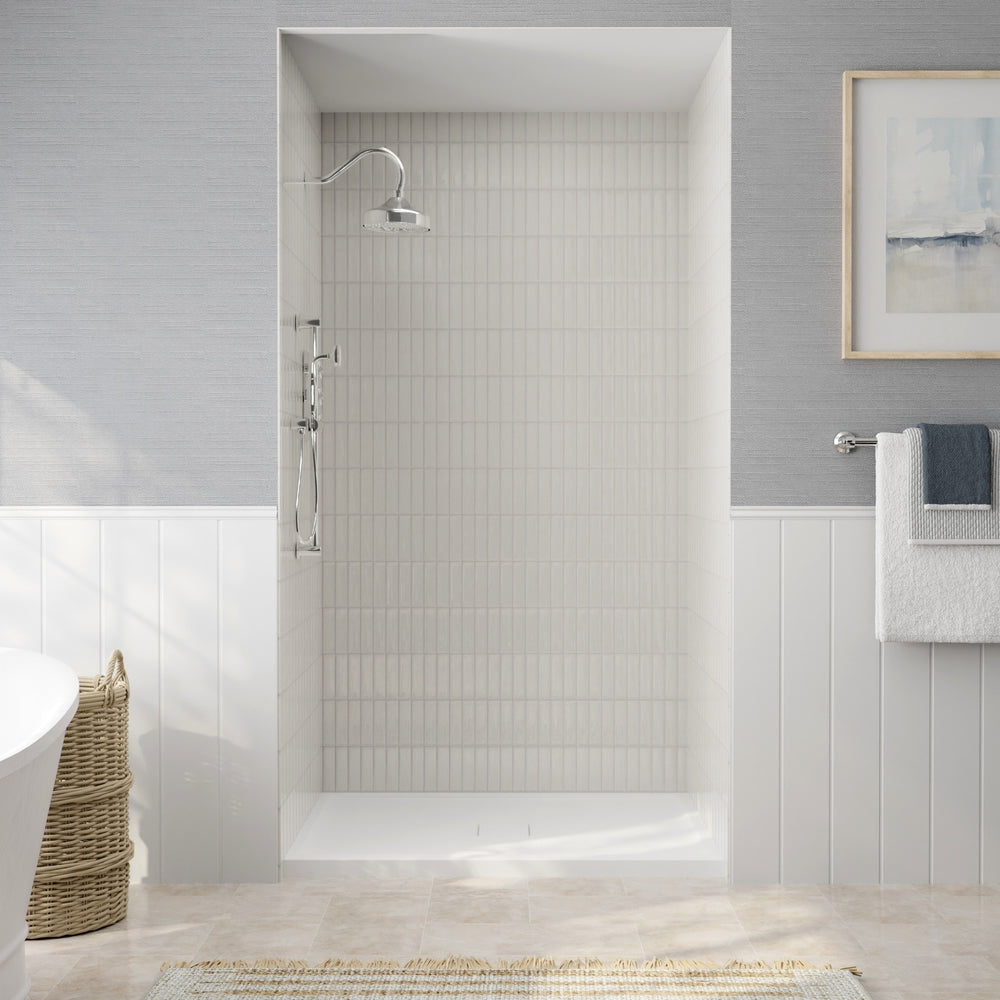 Townsend 48 x 36-Inch Single Threshold Shower Base With Center Drain