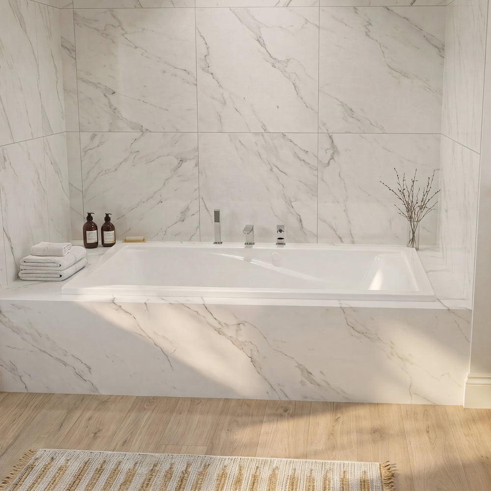 Evolution 60 x 32-Inch Deep Soak Integral Apron Bathtub