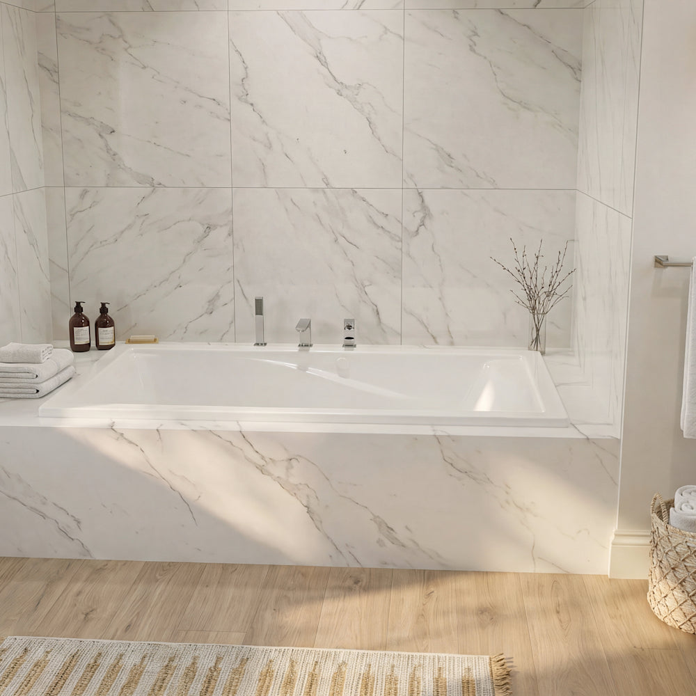 Evolution 60 x 32-Inch Deep Soak Integral Apron Bathtub
