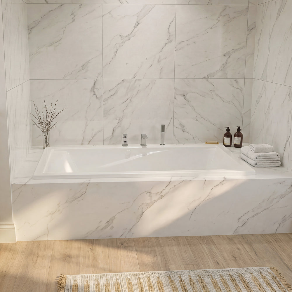 Evolution 60 x 32-Inch Deep Soak Integral Apron Bathtub