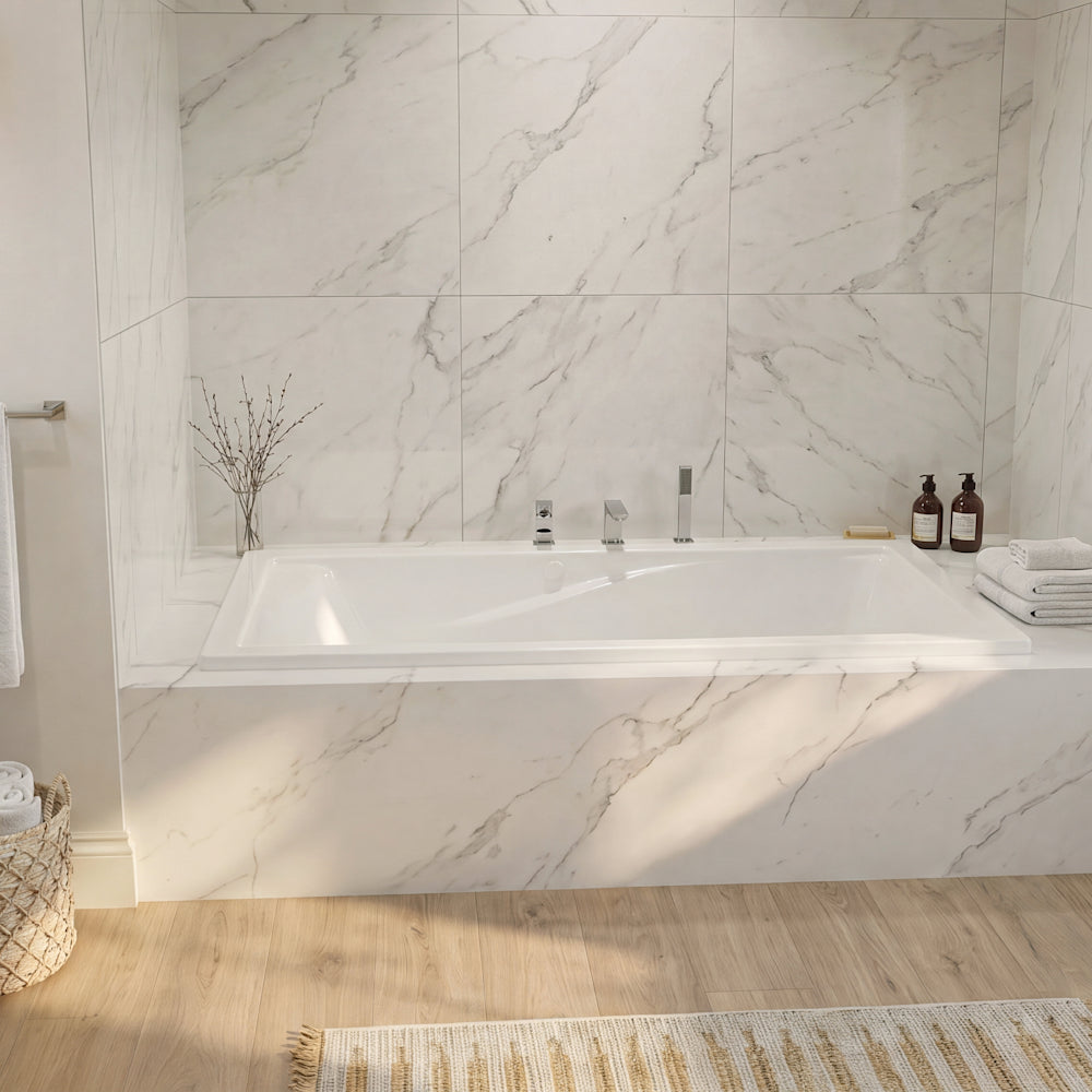 Evolution 60 x 32-Inch Deep Soak Integral Apron Bathtub
