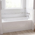 Cambridge Americast 60 x 32-Inch Integral Apron Bathtub With Right-Hand Outlet
