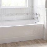 Cambridge Americast 60 x 32-Inch Integral Apron Bathtub With Right-Hand Outlet