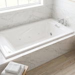 Evolution® 60 x 36-Inch Deep Soak® Drop-In Bathtub With EverClean® Hydromassage System